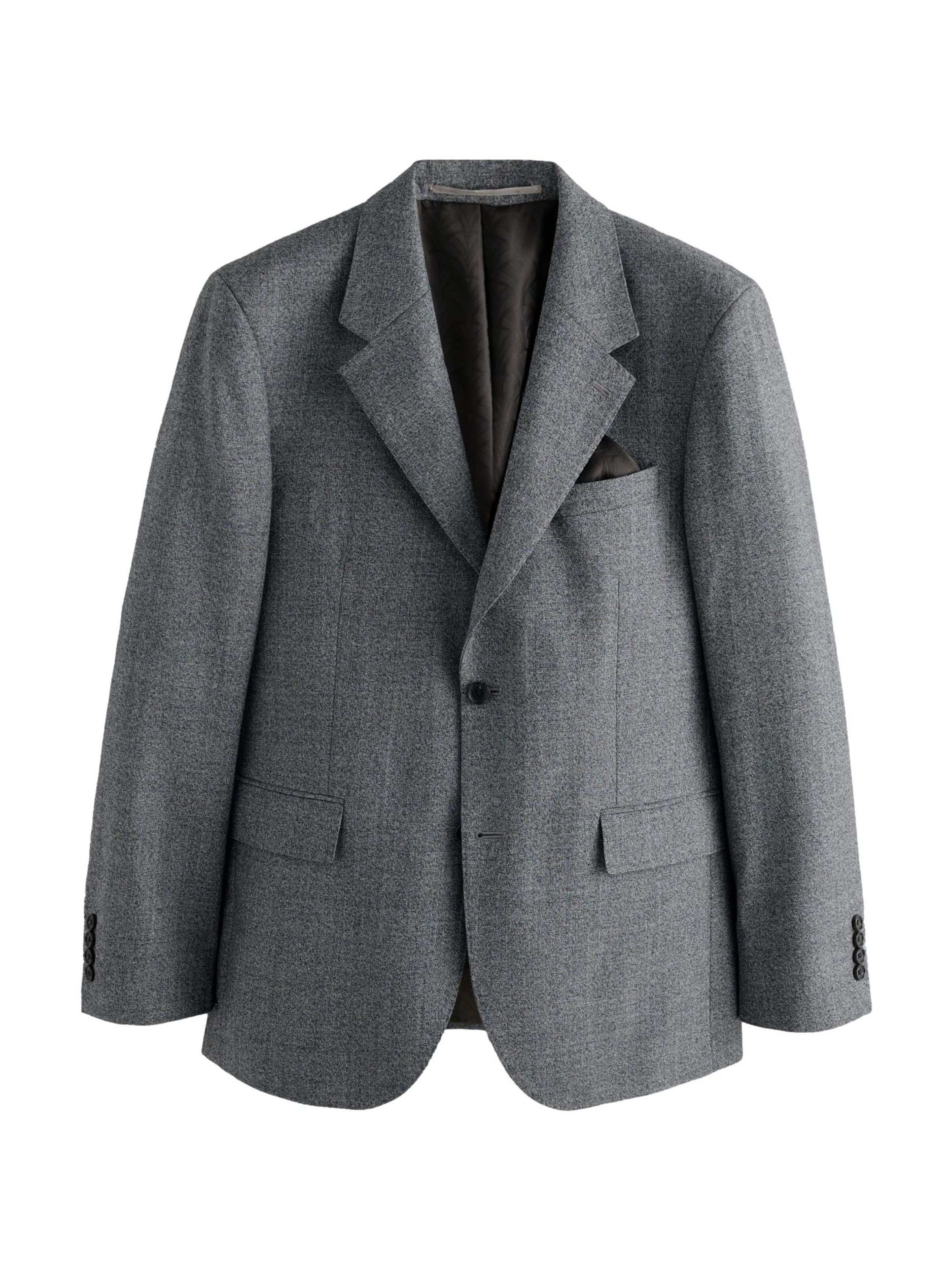 Next Sakko in Grau: Vorderseite