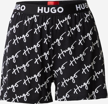 HUGO Панталон пижама в пъстро: отпред