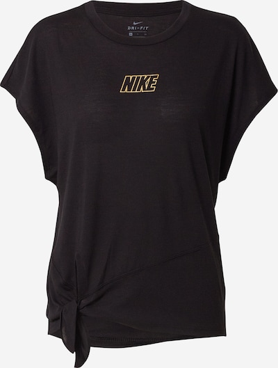 NIKE Camiseta funcional en oro / negro, Vista del producto