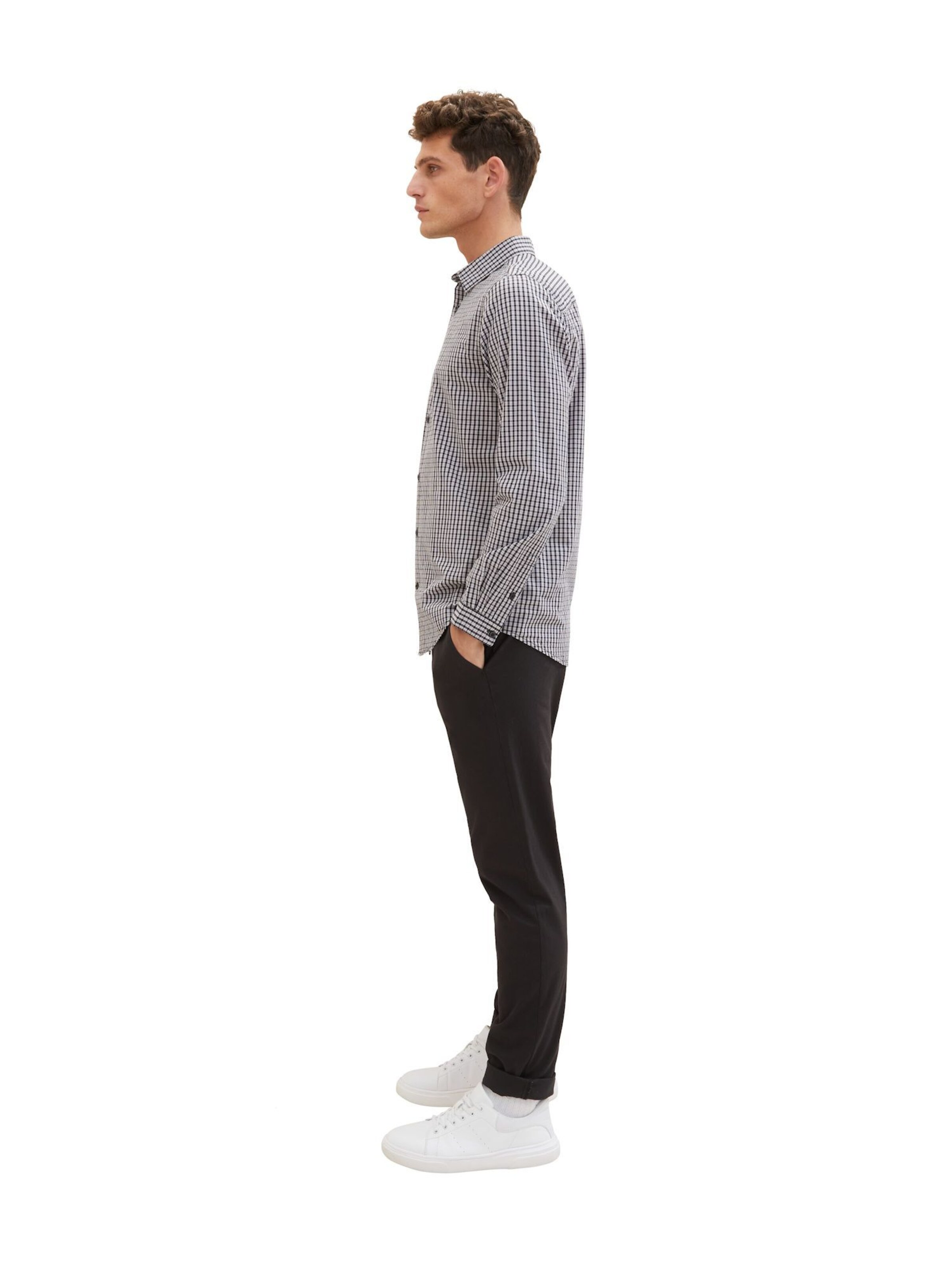 TOM TAILOR Slim fit Chino Pants in Grey