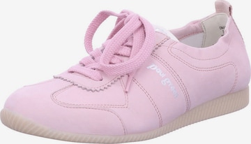 Paul Green Lace-Up Shoes in Pink: front