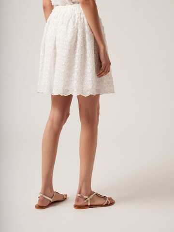 NAF NAF Skirt 'Corine' in White