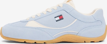 Tommy Jeans Platform trainers in Blue: front