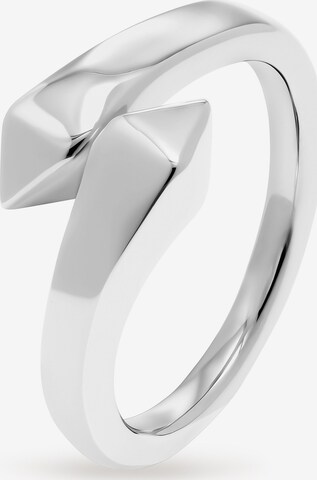 JETTE Ring in Silver: front