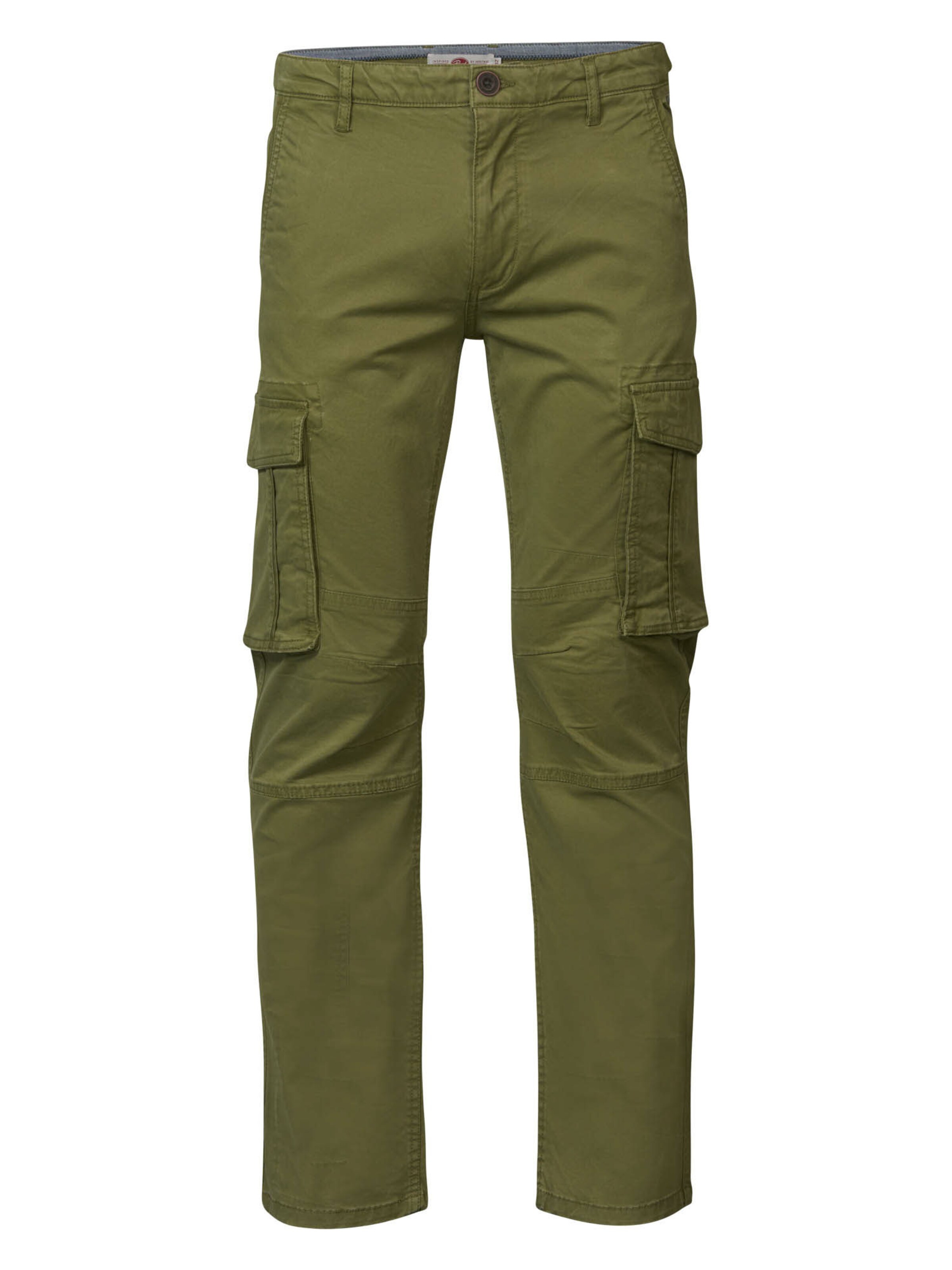 Petrol Industries Regular Cargobyxa i grön: framsida