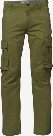 Petrol Industries Cargo trousers in Green: front
