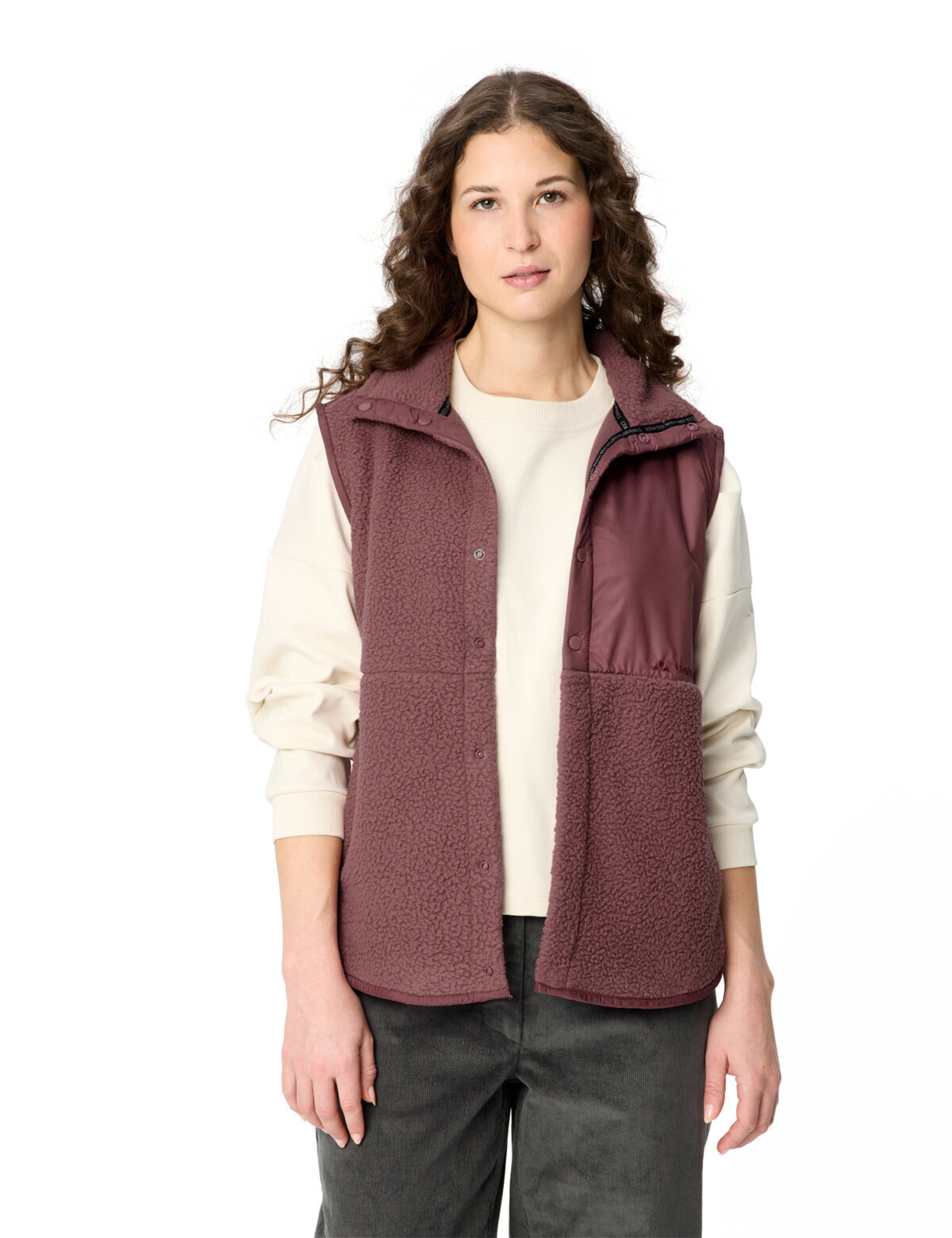 VAUDE Sports vest 'Najun' in Red