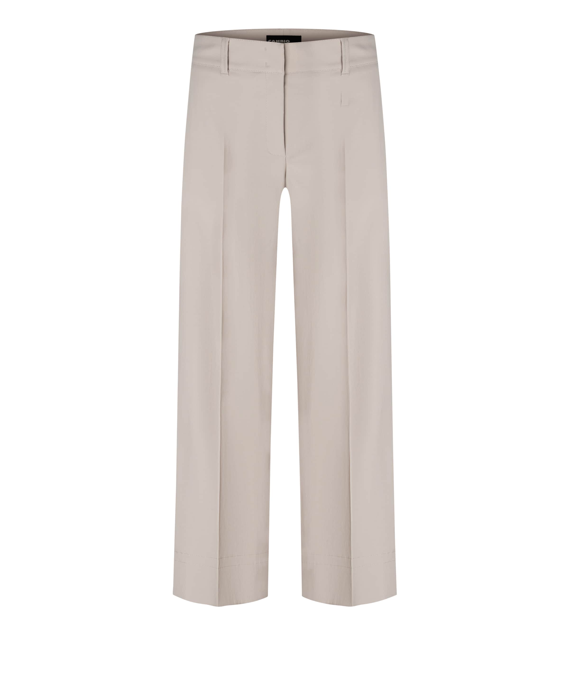 Cambio Regular Pants 'Cara' in Beige: front
