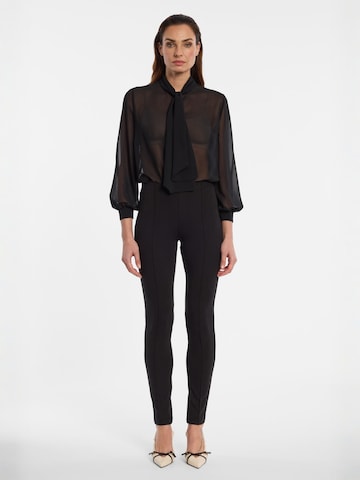 Ana Alcazar Skinny Hose ' Evylis ' in Schwarz