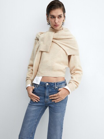 MANGO Flared Jeans 'Sienna' in Blue