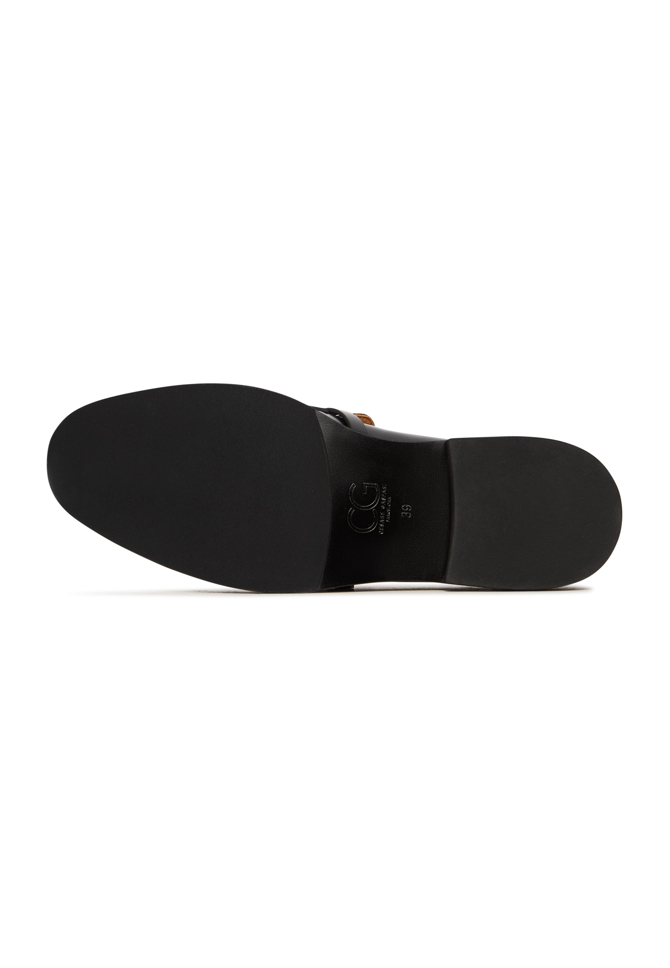 CESARE GASPARI Slipper in Schwarz