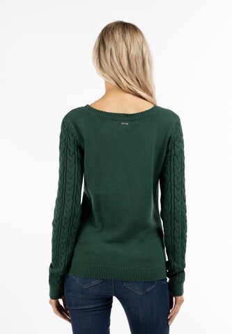 Pull-over usha BLUE LABEL en vert