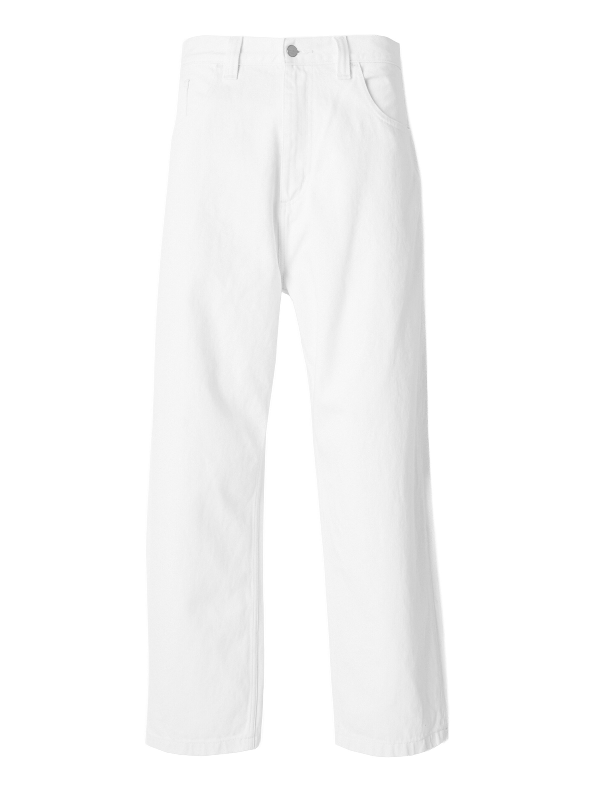 Carhartt WIP Τζιν 'Brandon' σε λευκό: μπροστά