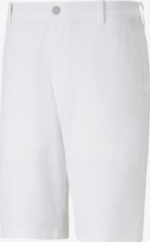 Pantalon de sport 'Dealer 10"' PUMA en blanc : devant