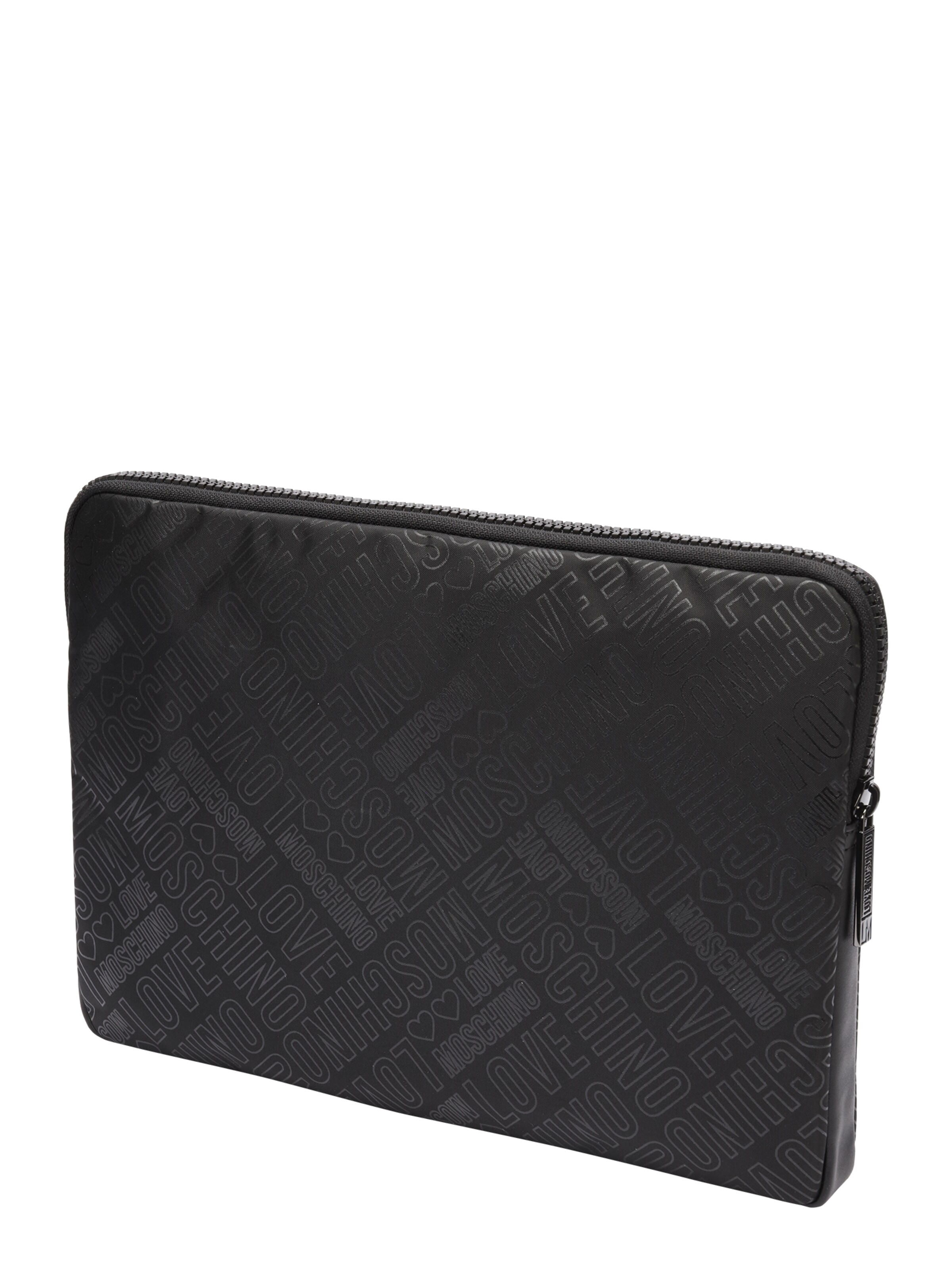 Love Moschino Tablet Case in Black: side