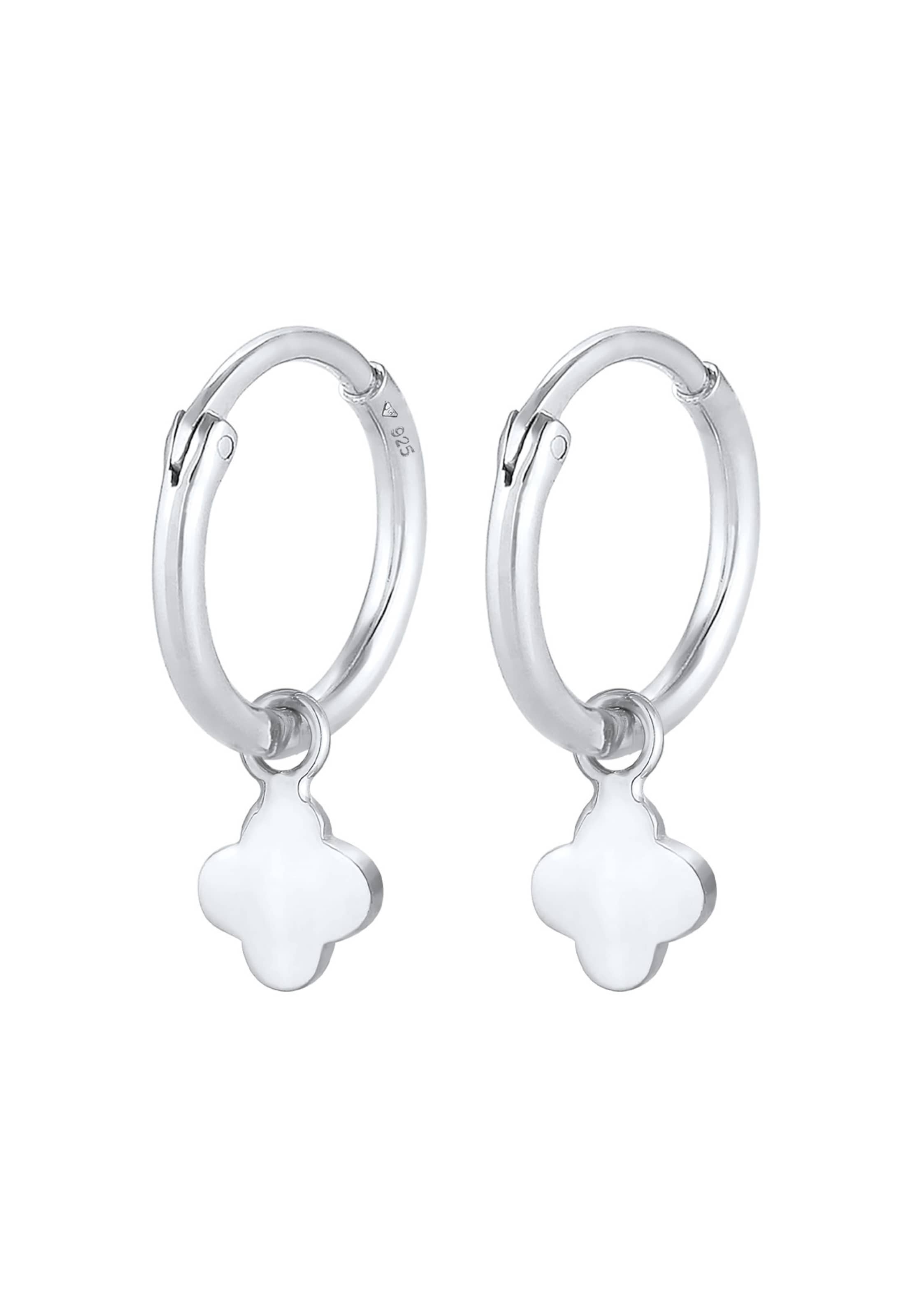 ELLI Oorbellen in Zilver: voorkant
