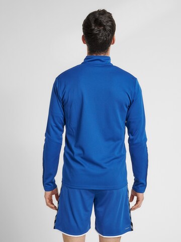 Hummel Sportsweatshirt in Blauw