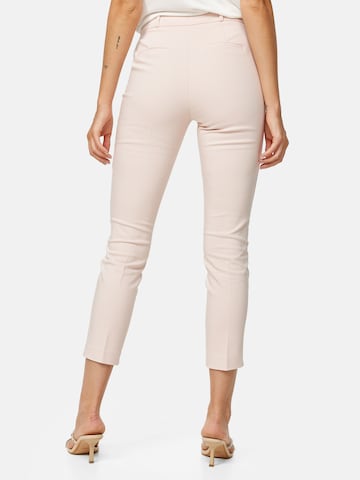 Coupe slim Pantalon 'Papipejune' Orsay en rose