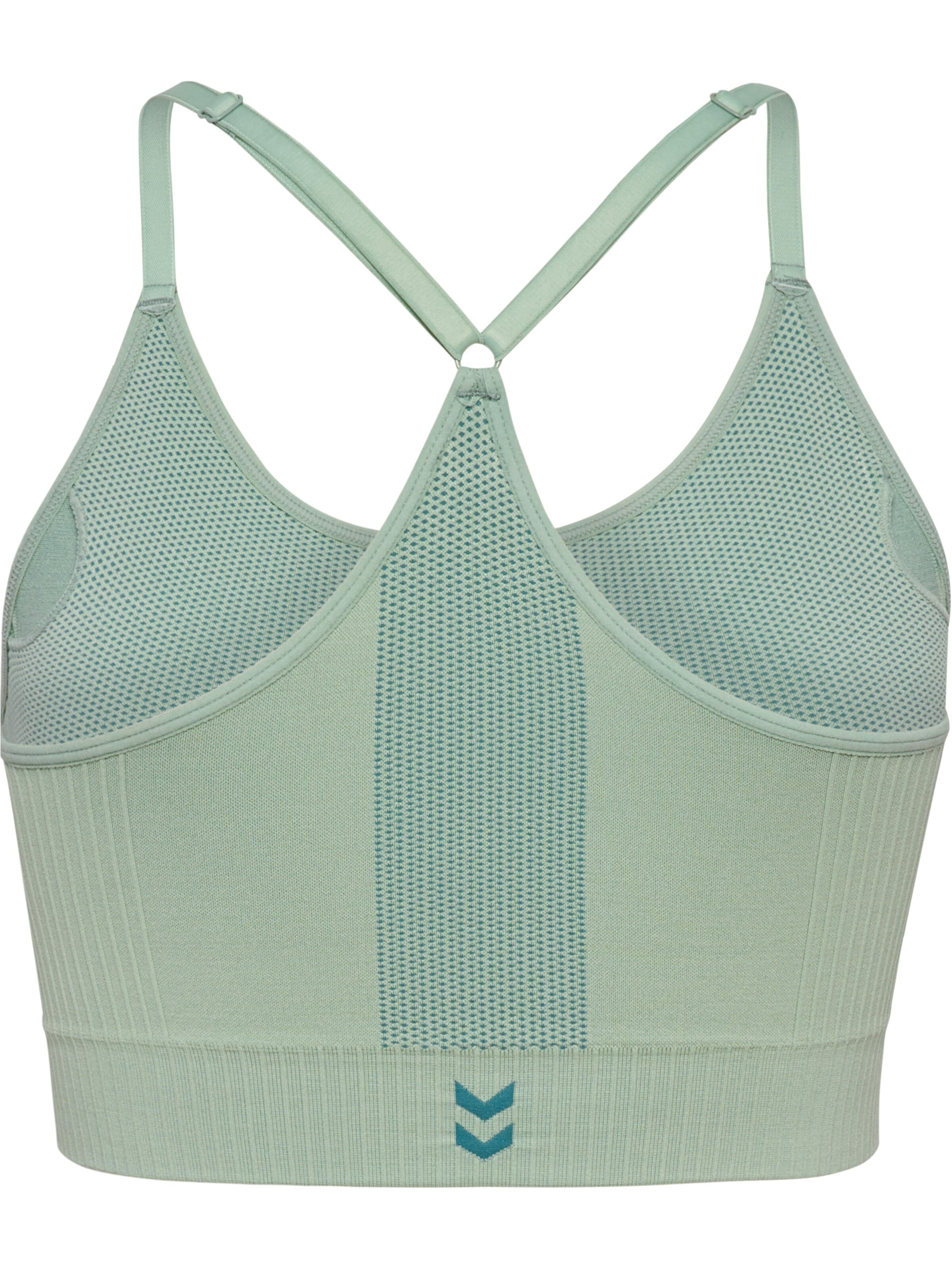 Bustier Soutien-gorge de sport Hummel en vert