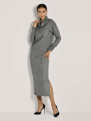 Pull-over MADELEINE en gris