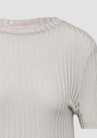 QS T-Shirt in Grau