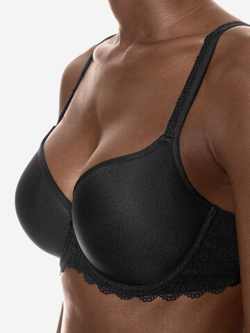 Mey T-Shirt BH 'Amorous' in Schwarz