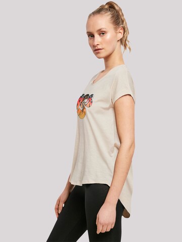 F4NT4STIC Shirt 'Yes Ra Logo' in Beige
