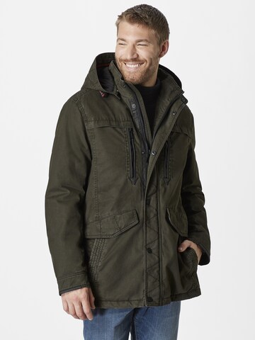 REDPOINT Winter Parka in Green: front