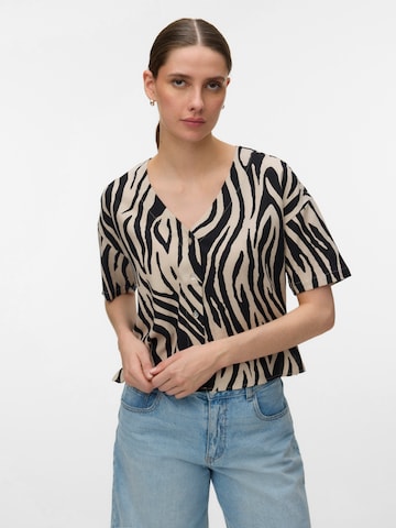 VERO MODA Bluse 'VMJESMILO' i grå: forside