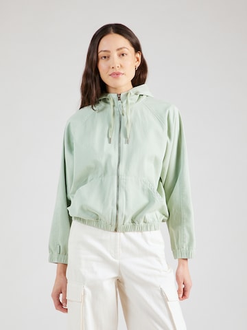 Iriedaily Between-season jacket 'Isie' in Green: front