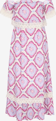 IZIA - Vestido 'Festival' en rosa: frente