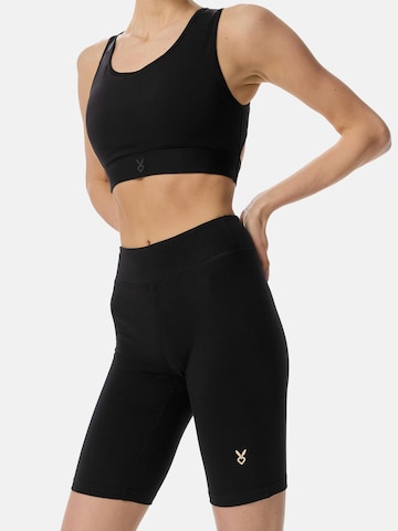 Skinny Pantalon de sport Cardio Bunny en noir