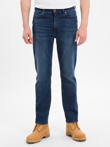 Finshley & Harding Regular Jeans ' Ray ' in Blau: Vorderseite