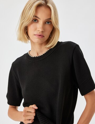 Koton Pullover in Schwarz