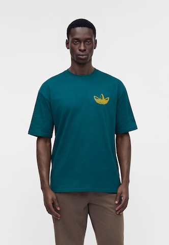 ADIDAS ORIGINALS Shirt 'POWDER TONGUE' in Green
