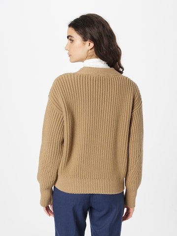 TOMMY HILFIGER Knit Cardigan in Brown