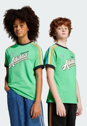 ADIDAS ORIGINALS T-Shirt in Grün: Vorderseite