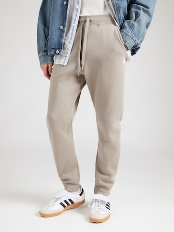 G-STAR - Tapered Calças 'Premium Core Type C' em cinzento: frente