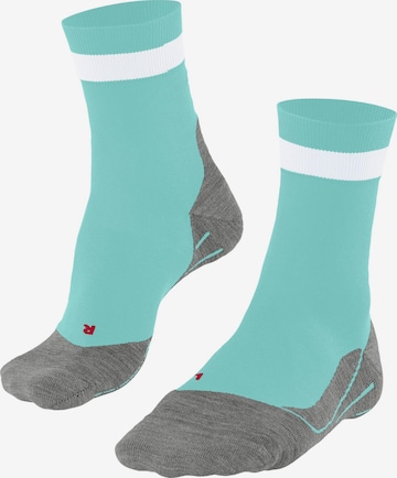 FALKE Athletic Socks 'RU4 Endurance' in Blue: front