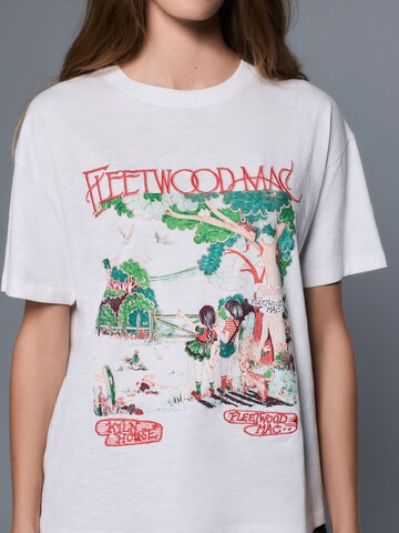 Next Tričko 'Fleetwood Mac' - Biela