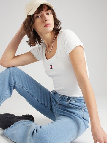 TOMMY HILFIGER Тениска в бяло