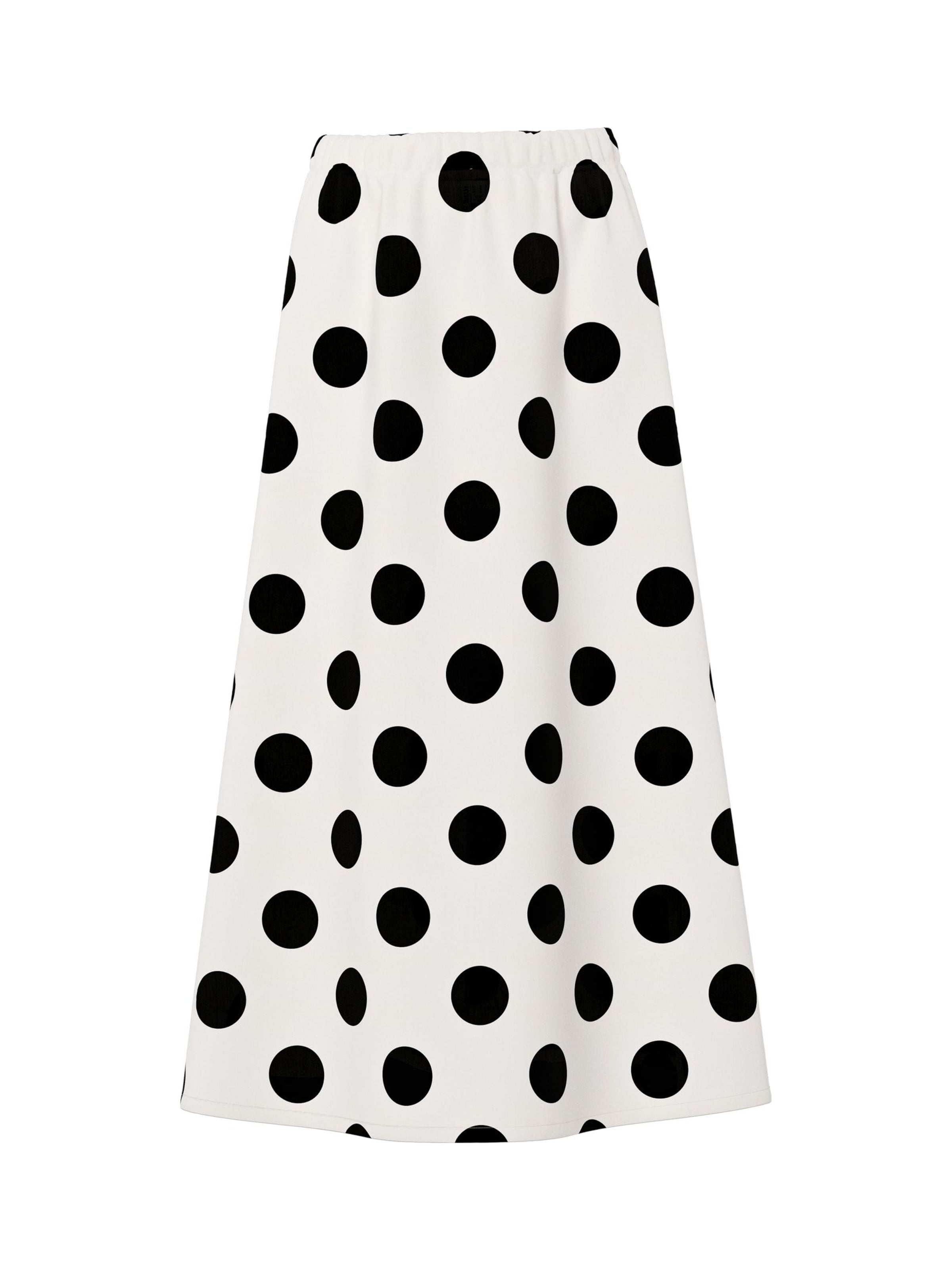 HYPEDROP Skirt in White: front
