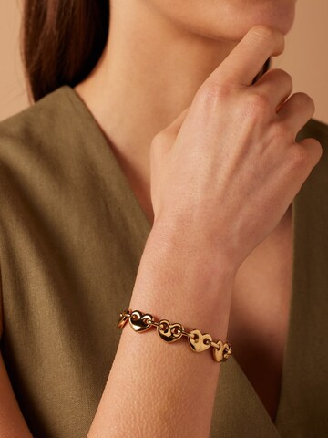 Lucardi Armband in Gold: Vorderseite