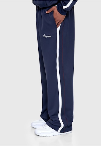 Dropsize Tapered Broek in Blauw