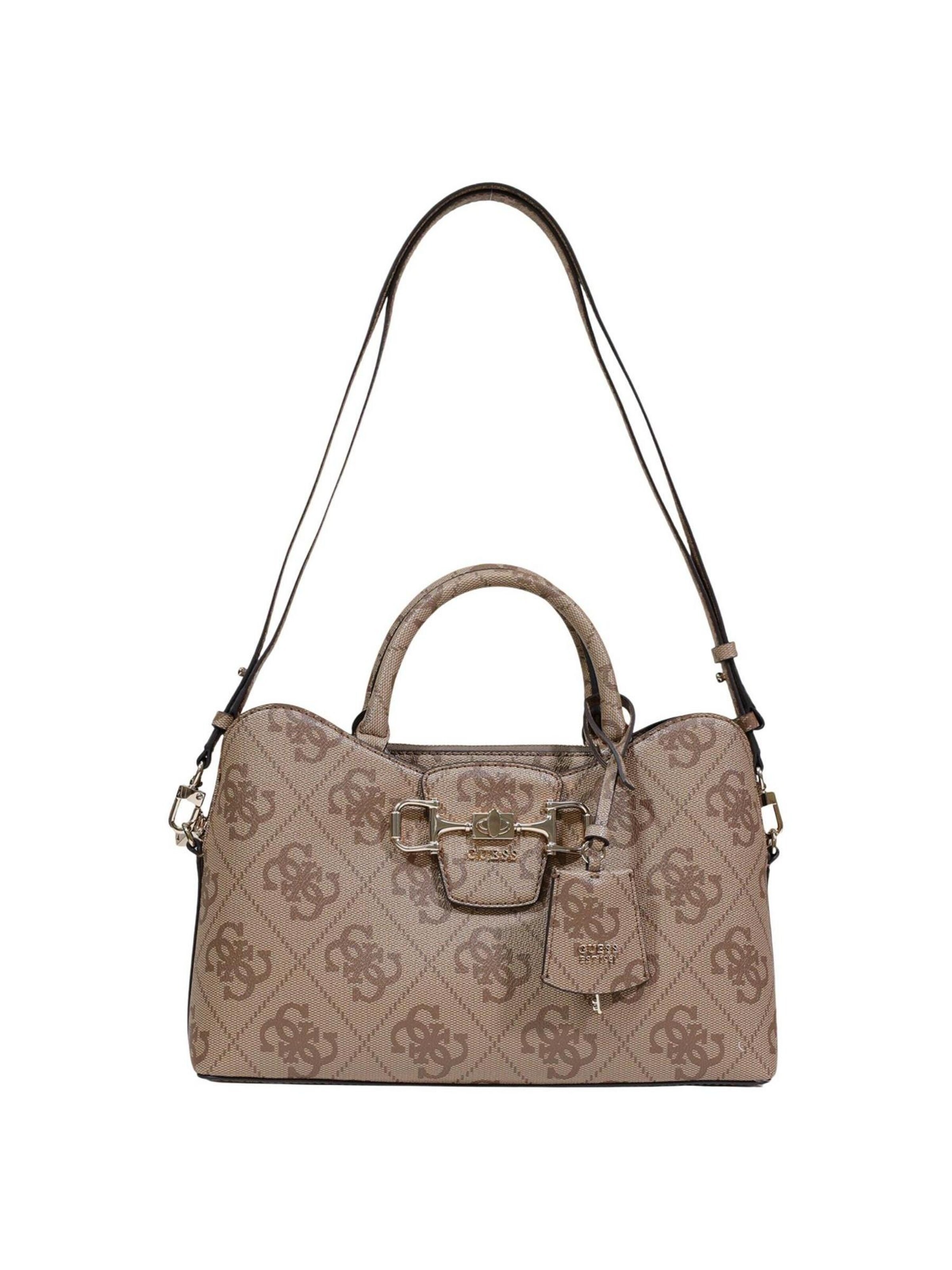 GUESS Schultertasche 'JANIE'‌‌‌‌‌‌‌‌‌‌ in Beige