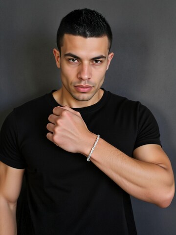 Tony Fein Bracelet 'Kordel' in Silver