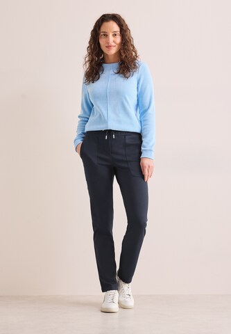 CECIL Slim fit Pants in Blue