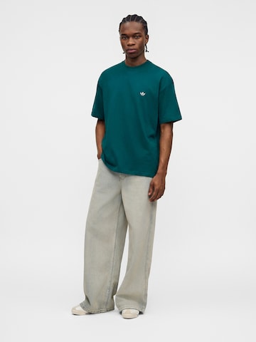 ADIDAS ORIGINALS - Camisa 'Trefoil Essentials' em verde