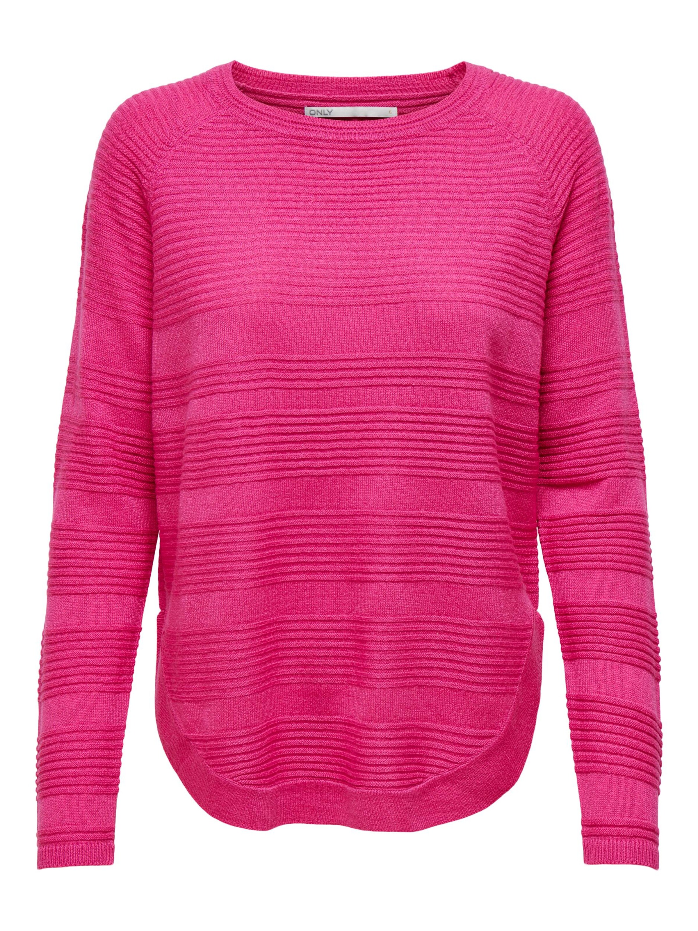 ONLY Sweater 'Caviar' in Pink: front