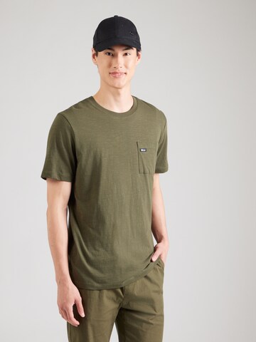 s.Oliver Μπλουζάκι σε πράσινο: μπροστά